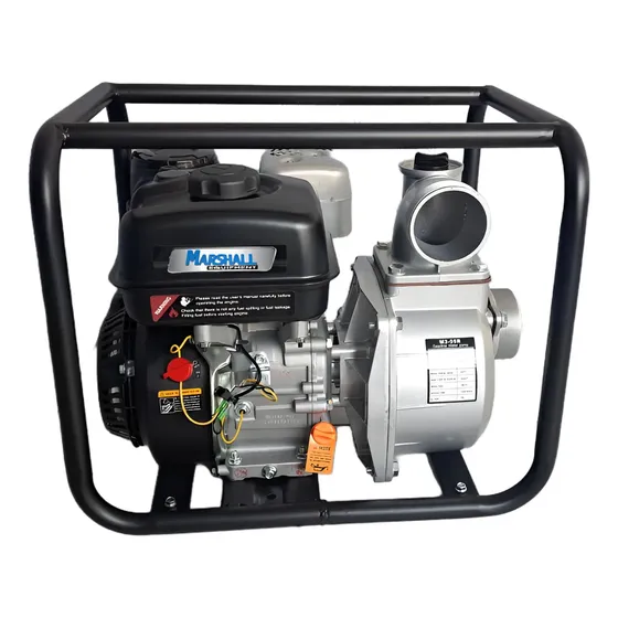 Motobomba De Agua A Gasolina Uso Rudo Marshall 3x3 6.5hp