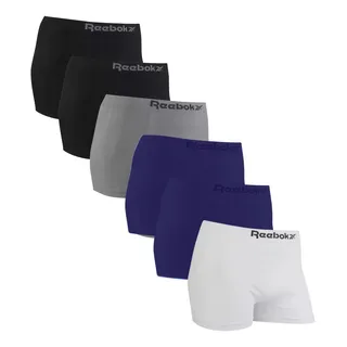 Kit 6 Cuecas Reebok Original Em Microfibra Sem Costura Kit 6 Cuecas Reebok Original Em Microfibra Sem Costura