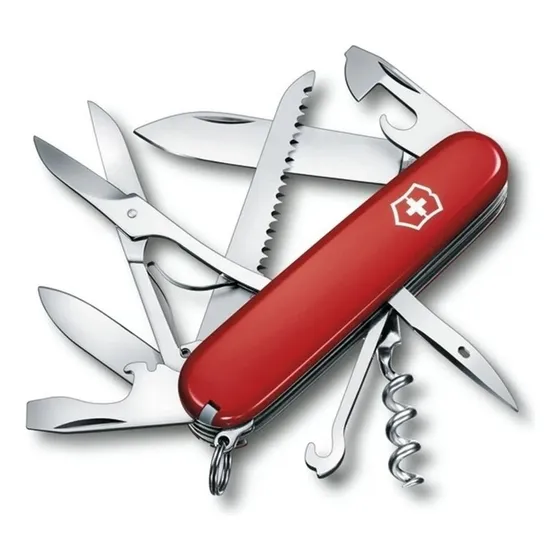 Victorinox Huntsman canivete suíço vermelho 15 funções