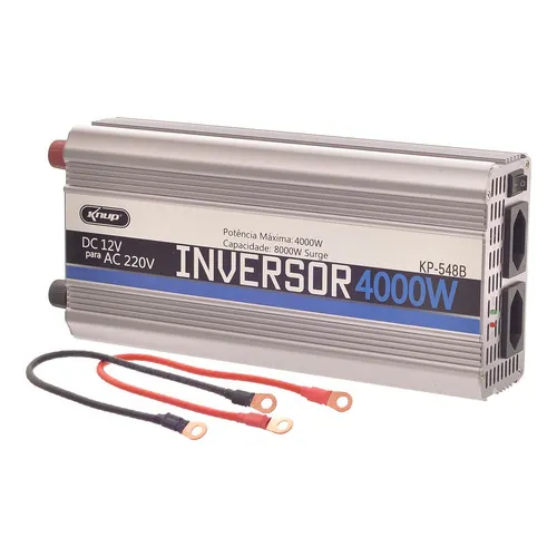 Inversor 4000w De Energia Solar Off Grid 12v Para 220v Knup