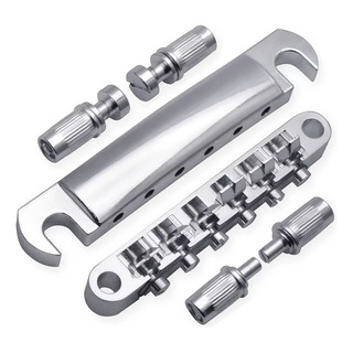 Ponte Cromada Tune-o-matic Para Guitarra Les Paul Lp Ponte Cromada Tune-o-matic Para Guitarra Les Paul Lp
