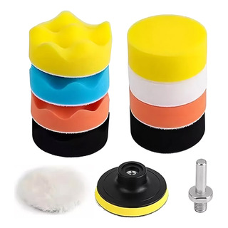 Esponjas Para Pulir Borlas/ventosas 11 Kit Para Lavar Carros Esponjas Para Pulir Borlas/ventosas 11 Kit Para Lavar Carros
