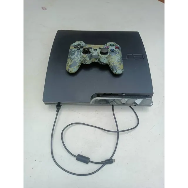 Playstation 3 Ps3 Slim + Chip Hen 320 Gb + 3 Tiendas
