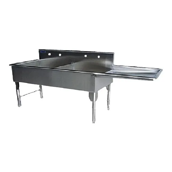 Fregadero Industrial Acero Inox 430-4 Fr-2p+1e Iy Xavi
