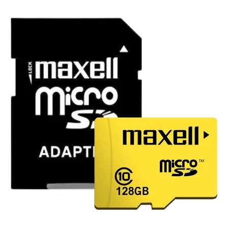 Tarjeta De Memoria Micro Sd Maxell 128gb Clase 10