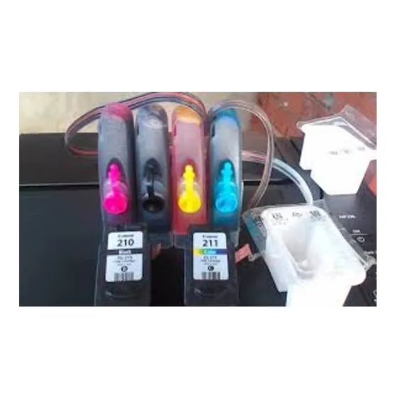 Sistema Continuo Canon Cartuchos Canon 243 Y 244 Instalacion