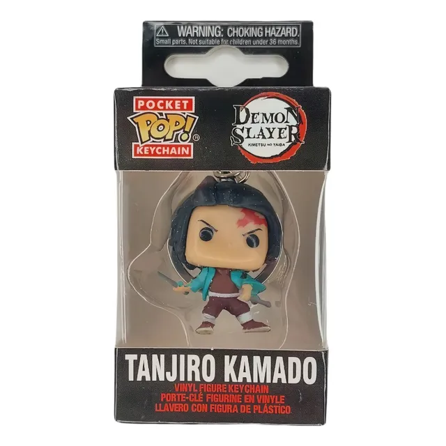 Llavero Tanjiro Kamado / Demon Slayer - Incluye Caja Funko