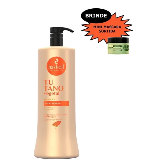 Haskell Tutano Shampoo 1l + Brinde
