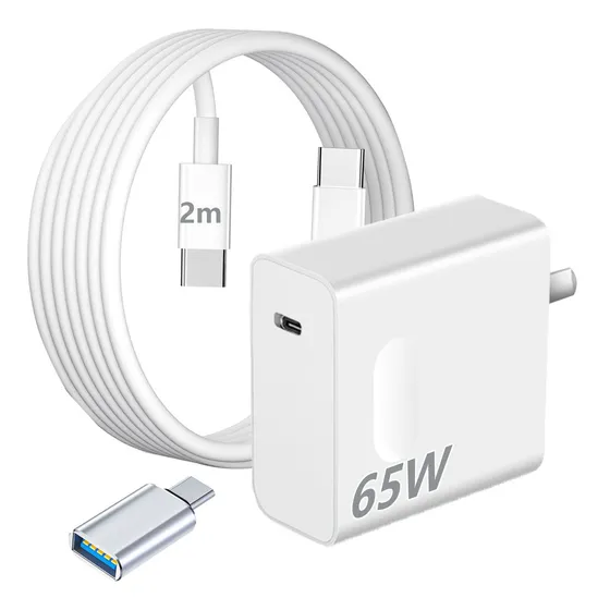 Cargador Tipo C 65w 20v Para Huawei Matebook D15 D16