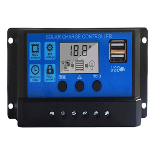 Controlador De Carga Solar 100a 12v/24v Automático Pwm Controlador De Carga Solar 100a 12v/24v Automático Pwm