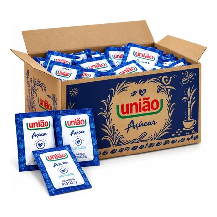 Adoçante Sachê União Premium - Caixa C/ 400 Unidades