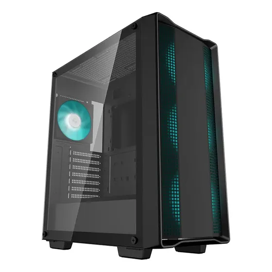 Gabinete Mid Tower Gamer Deepcool CC560 V2 Negro 4 Ventiladores ATX Micro-ATX Mini-ITX | Cuotas sin interés