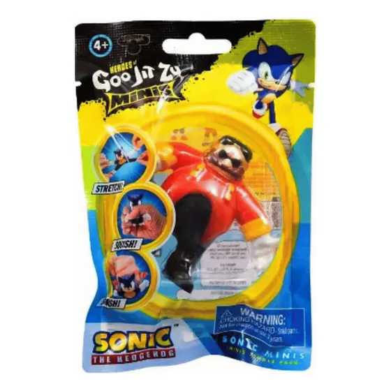Mini Figura Eggman Sonic The Hedgehog Goo Jit Zu 3654