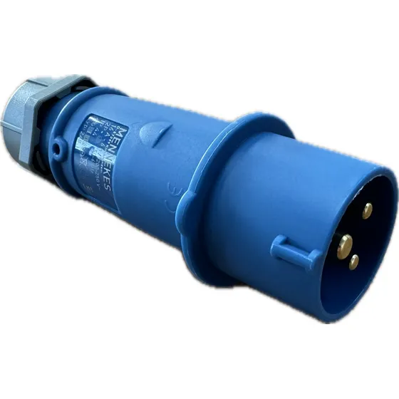 Enchufe Industrial Macho Volante 2p+t 16a 220v Ip44 Mennekes