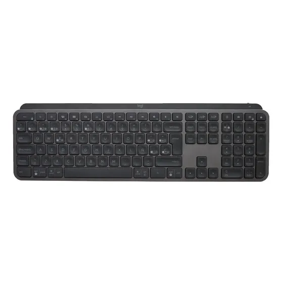 Teclado Logitech Mx Keys Wireless Receptor Usb / Bluetooth