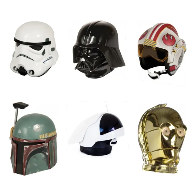 Casco Star Wars X3 (tres) Unidades A Eleccion Coleccionables