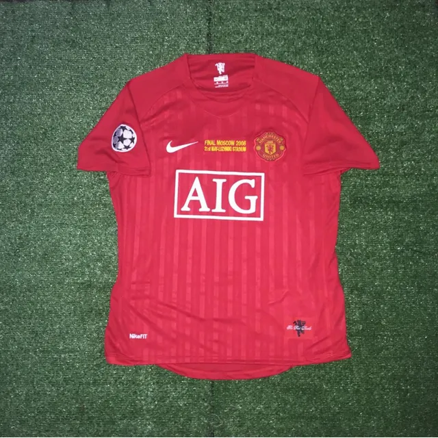 Franela Retro Del Manchester United Local 2007 De Ronaldo