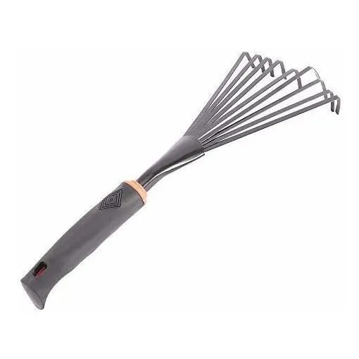 Anshan Mini 9 Diente Suelto Suelo Hoja Limpieza Agri Cesped