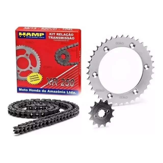 Kit Transmision Honda Xr-250 Tornado Original Hamp