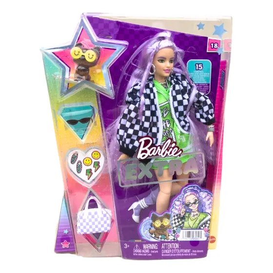 Muñeca Barbie Extra Con Mascota Mattel Grn27