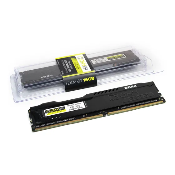 Memória Ram Oxybr Gamer Ddr4 16gb 2400mhz