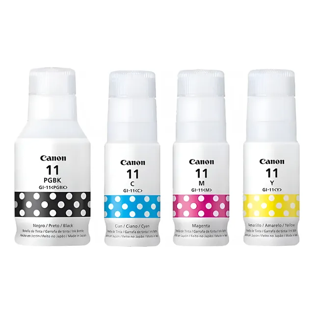 Pack Tinta Canon Pixma Original Serie Gi-11 G2160 G3160