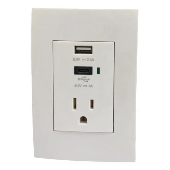 Contacto 2polos + Tierra Con 1 Usb, 1 Tipo C 48313 Volteck