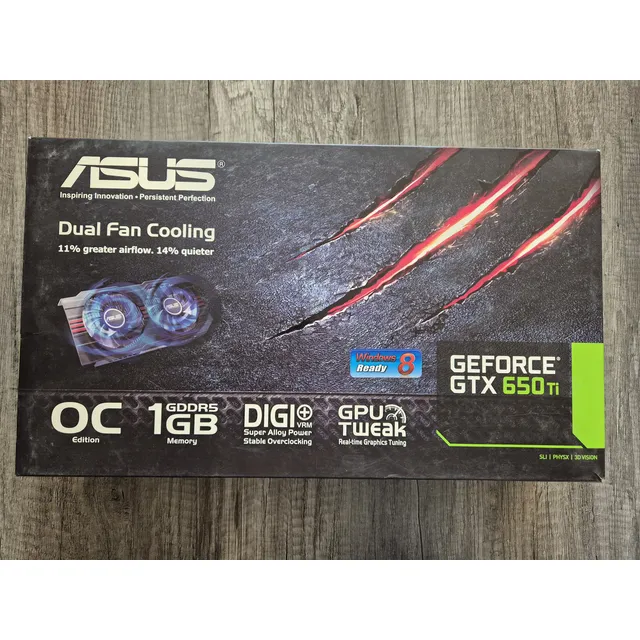Tarjeta De Video Asus Geforce Gtx 650ti