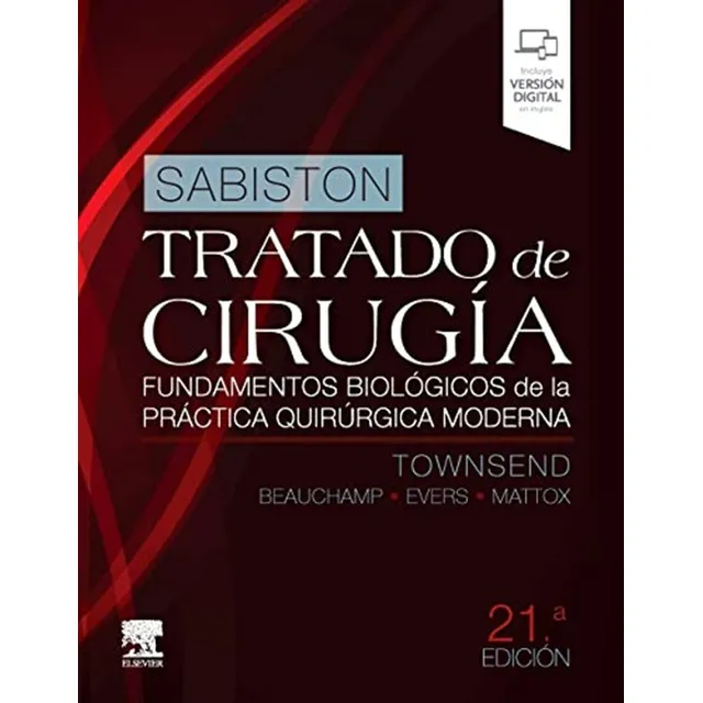 Sabiston. Tratado De Cirugía, 21.ª Edición (libro Digital)
