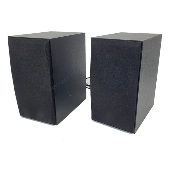 Caixa De Som Para Pc Computador Usb Gamer 2.1 Stereo Bass Amplificada, Wei Tus M10 - Potência 5w Preto