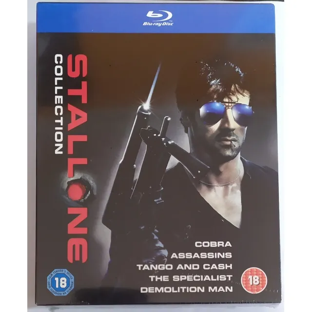 Blu Ray Stallone Collection Cobra Assassins Tango Specialist