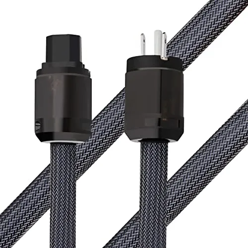 Cable De Alimentación De Audio Hifi Monosaudio, Cable De