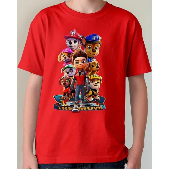Remerita De Paw Patrol Para Los Pequeñines De La Casa 