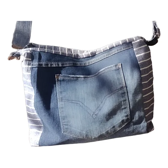 Bolsos Denim /patch Bohemios De Jean