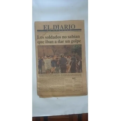 Periódico Coleccion Antiguo 4 De Febrero 1992