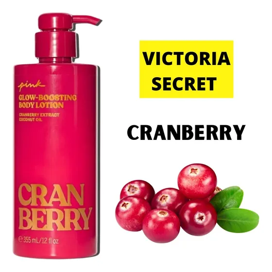 Victoria Secret Crema Locion Cranberry Pink 355ml Cranberry