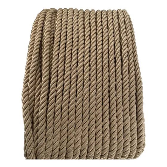 20 Mts Cordón  Seda Dorado 1 Cm Navidad -pasamaneria