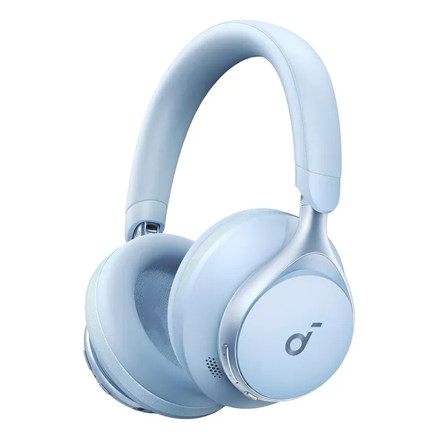 Auriculares Inalambricos Soundcore SpaceOne Cancelacion De Ruido Celeste