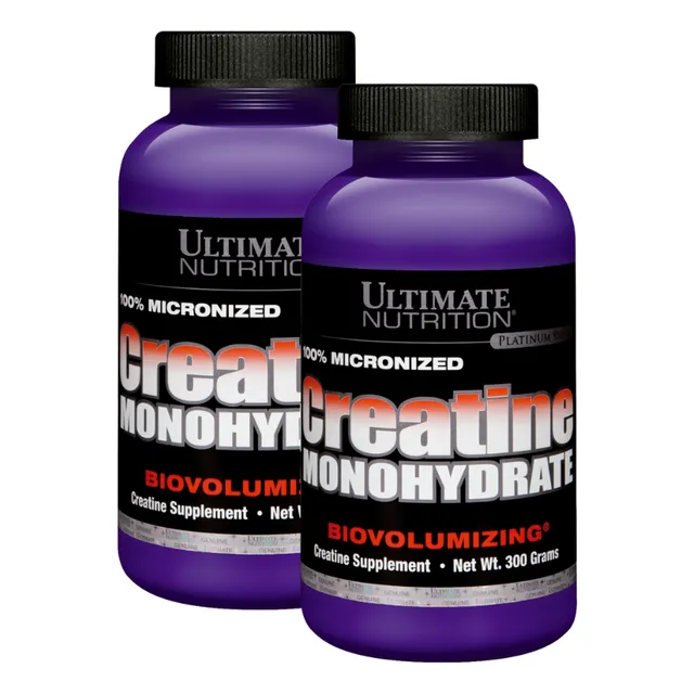 Creatina Monohidratada Ultimate Nutrition 300g Pack 2 Potes