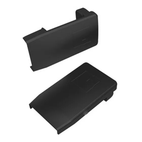 Tapa Tmc18n Para Perfil Manija Mc18 Pvc Negro 