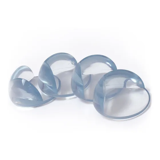 Pack De 20 Esquineros Redondos De Silicona - Baby Innovation Color Transparente