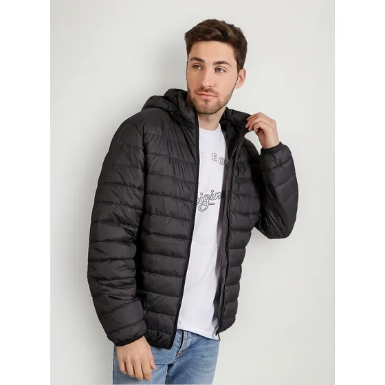 Campera De Hombre Inflable Abrigada Con Capucha Livana !!