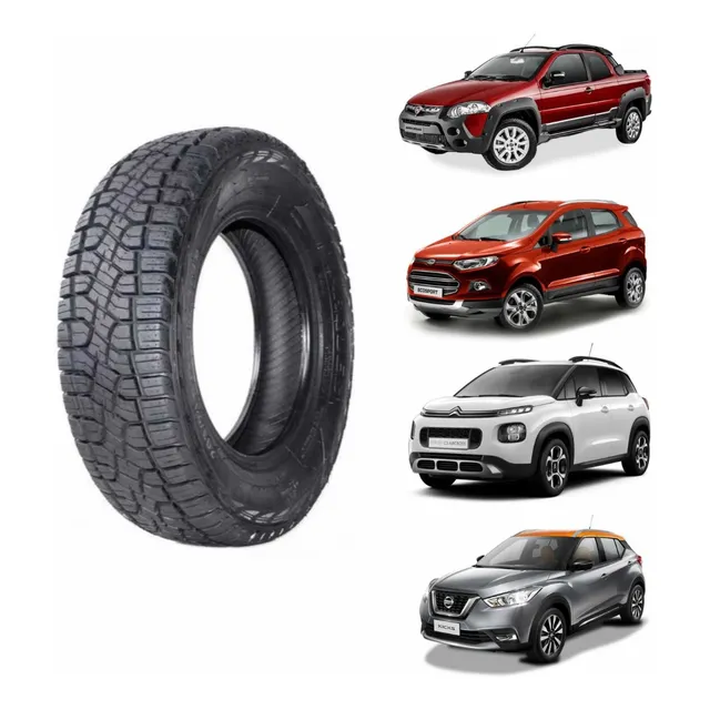 Pneu Aro 16 Remold 205/60r16 Atr Borracha Vipal Selo Inmetro