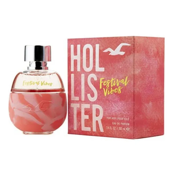 Perfume Hollister Festival Vibes 100ml. Para Dama