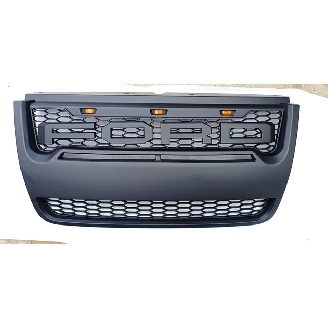 Parrilla Ford Explorer Negra Con Led Tipo Raptor 2006/2011
