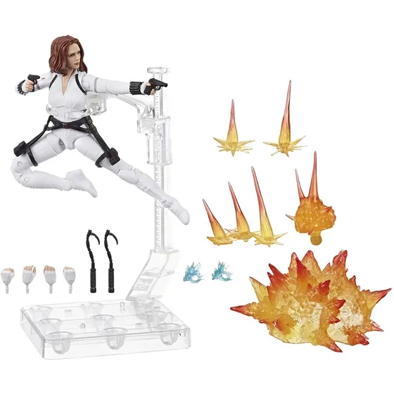 Marvel Series Black  Legends Black Widow Viuda Negra