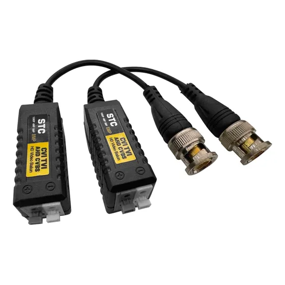 Video Balun Pasivo Par Cámaras Dvr Hd Cvi Tvi Ahd 720p 1080p