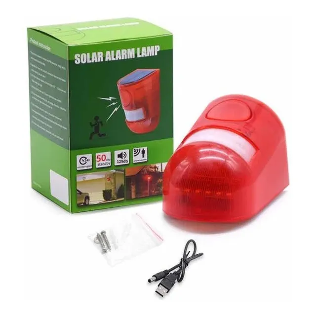 Alarma Solar Con Radar
