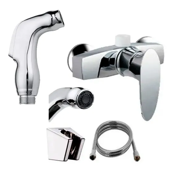 Bidet De Mano Duchador - Agua Fría Y Caliente - Monocomando