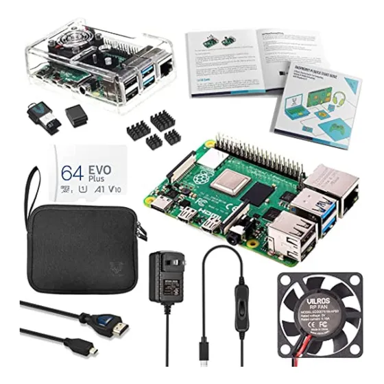 Vilros Raspberry Pi 4 Kit De Inicio Completo -